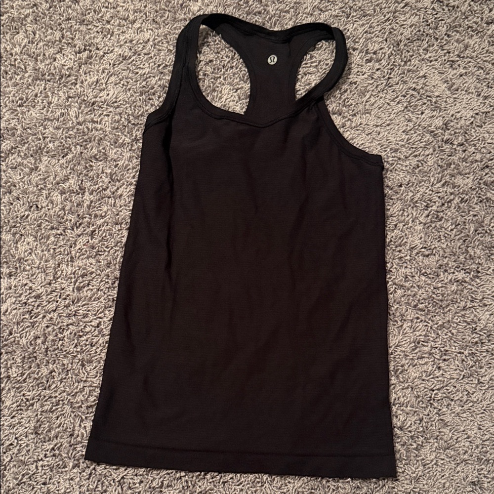 Lululemon Athletica Black Racerback Top